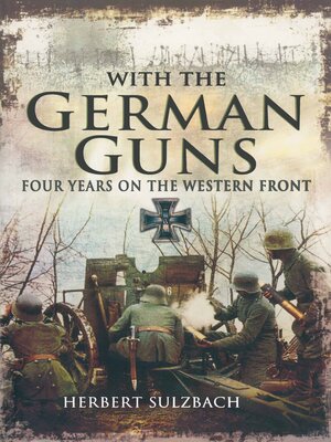 cover image of With the German Guns